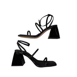 Aldo Chunky Platform Heel Ankle Strap Y2K